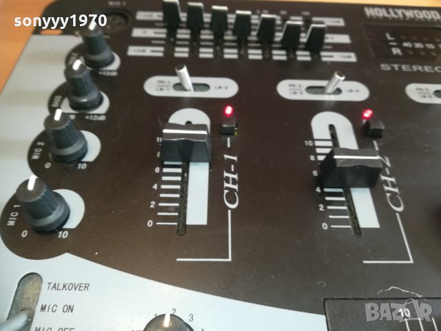 поръчан-hollywood mx-419 stereo preampli mixer 3001211439, снимка 13 - Ресийвъри, усилватели, смесителни пултове - 31611408