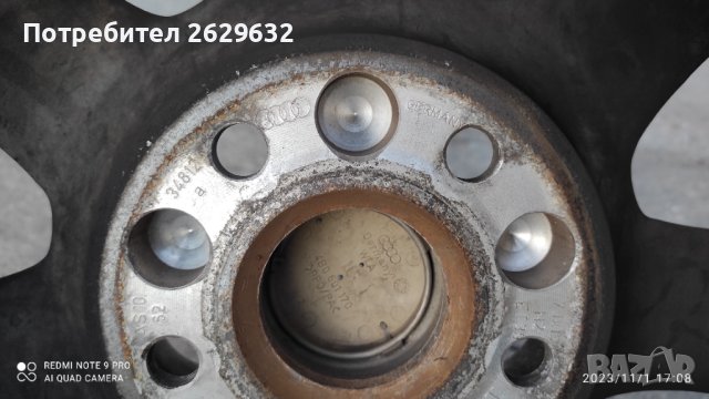 Джанти 5x112 r 15 с гуми, снимка 5 - Гуми и джанти - 42813963