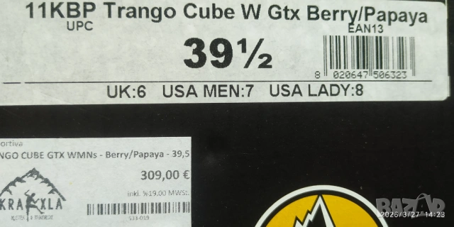 La Sportiva Trango Cube GTX , снимка 12 - Други - 53996293