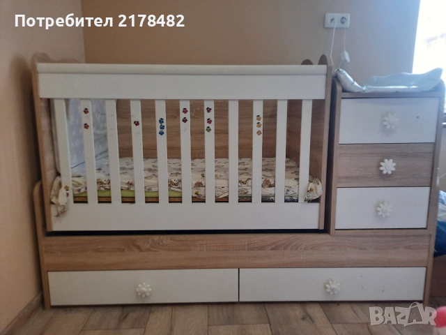 Детска дървена кошара