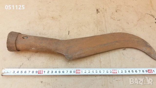 отличен кован възрожденски косер, секира сатър , снимка 2 - Антикварни и старинни предмети - 50588750