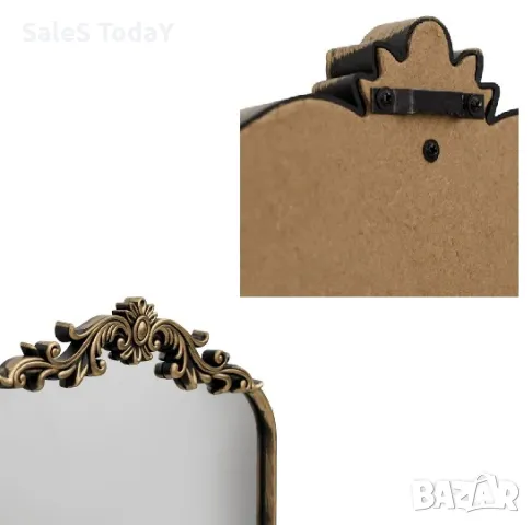 Ретро огледало за стена, 50x70см, снимка 3 - Огледала - 48679781