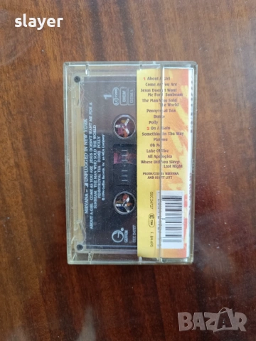 Оригинална касета Nirvana, снимка 2 - Аудио касети - 53901103