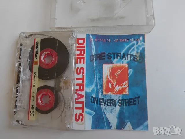 Dire Straits – On Every Street - аудио касета музика