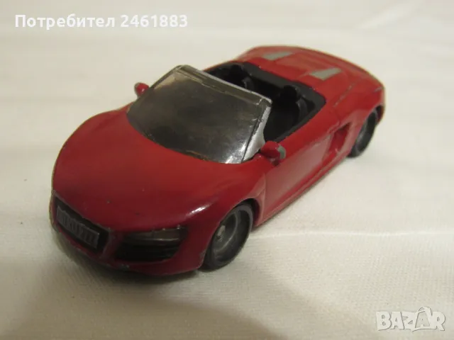 1/55 Siku Audi R8 Spyder количка., снимка 1 - Колекции - 48256403