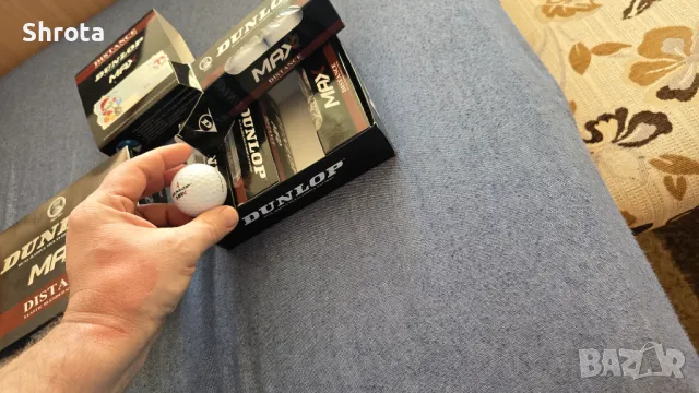 подаръчен комплект нови голф топки dunlop, снимка 3 - Голф - 48401365