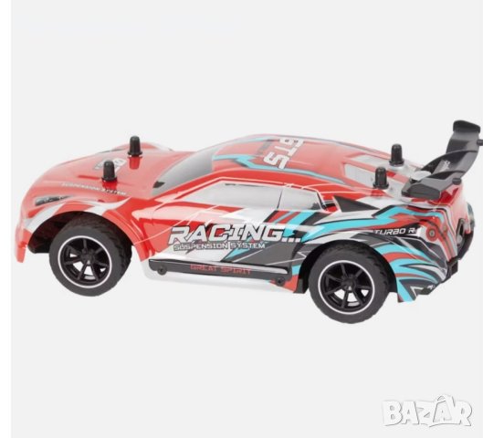 Радиоуправляема състезателна кола, снимка 4 - Коли, камиони, мотори, писти - 42730190