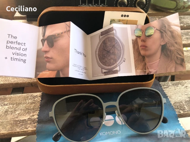 Очила-унисекс Komono The Chris ,белгийски– чисто нови!, снимка 6 - Други - 50738707