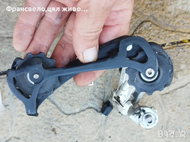 Дерайлъор 9 скорости за велосипед колело Shimano deore xt , снимка 3 - Части за велосипеди - 55893949