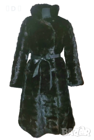 НОРКА /визон естествен косъм дълго палто, снимка 3 - Палта, манта - 53300103