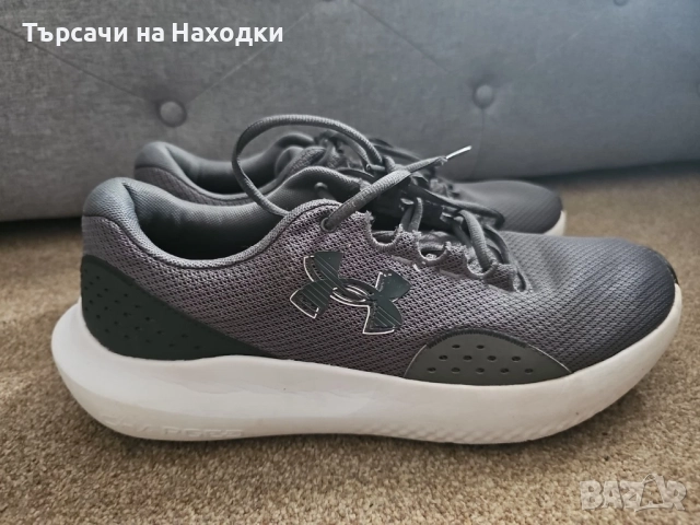 Under Armour Charged Мъжки Маратонки за Бягане/Тренировка - Размер EU 46 UK 11 - Отлично Състояние, снимка 8 - Кецове - 52634503