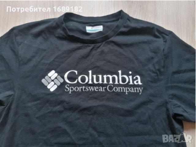 Columbia - мъжка тениска р. S, снимка 3 - Тениски - 31947529