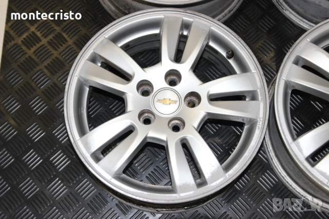 Алуминиеви джанти Chevrolet Aveo T300 (2011-2015г.) 15 цола / 5x105 / 56.6 / 95040750 Шевролет Авео, снимка 7 - Гуми и джанти - 53933375