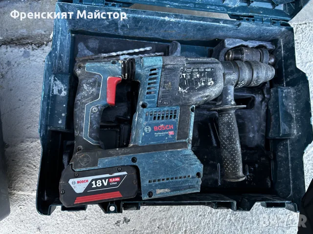 Акумулаторен перфоратор Bosch GBH 18V-26 F (пълен комплект), снимка 3 - Перфоратори - 56216211