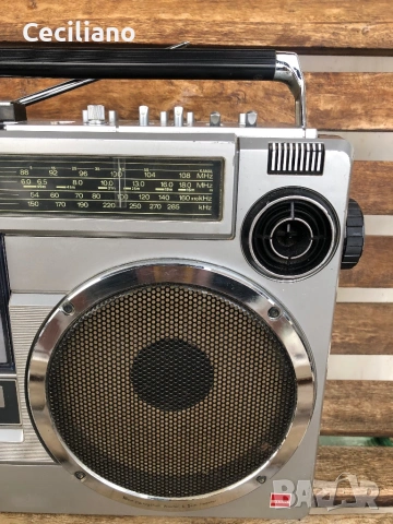 Радиокасетофон SHARP GF 9191 E (Japan), снимка 5 - Радиокасетофони, транзистори - 53039604