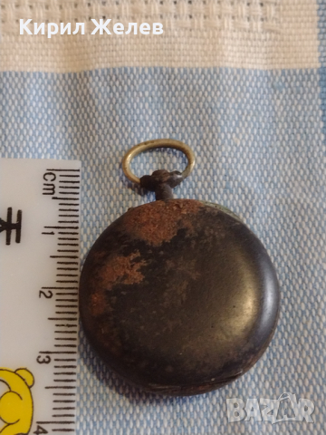 Каса за джобен часовник стар рядък за КОЛЕКЦИЯ ЧАСТИ 21993, снимка 4 - Антикварни и старинни предмети - 44775942