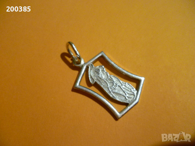 Оригинална сребърна висулка - ИКОНА, снимка 3 - Колиета, медальони, синджири - 44568728