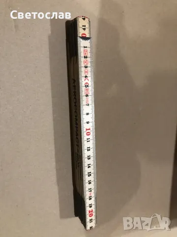 Дървен метър сгъваем SOLA , снимка 2 - Други инструменти - 48027775