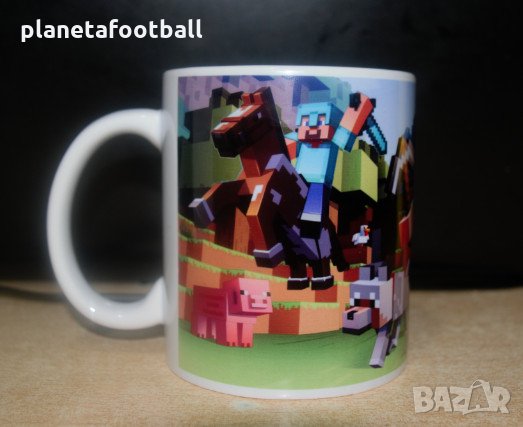 Чаша на МАЙНКРАФТ с име!Детски чаши!Чаши със снимка!MINECRAFT!, снимка 5 - Подаръци за рожден ден - 31897500