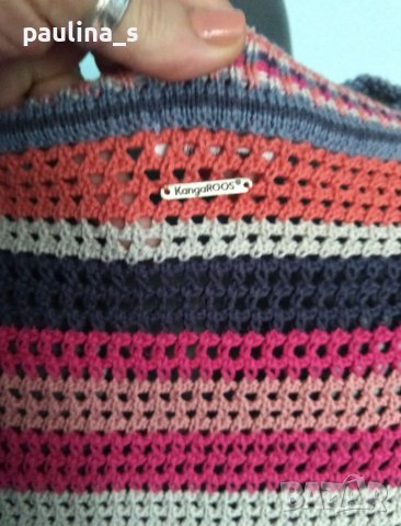 Два броя / Памучен марков пуловер тип туника "KANGAROOS" и "Vero Moda" / голям размер , снимка 8 - Блузи с дълъг ръкав и пуловери - 38305337