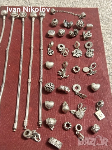 Оригинални гривни и талисмани Pandora промоция за коледа!!!, снимка 4 - Гривни - 52886897