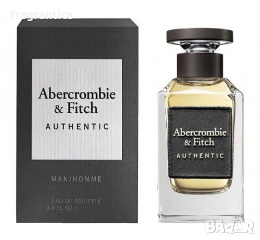 Abercrombie & Fitch Authentic EDT 100ml тоалетна вода за мъже, снимка 1 - Мъжки парфюми - 39185011