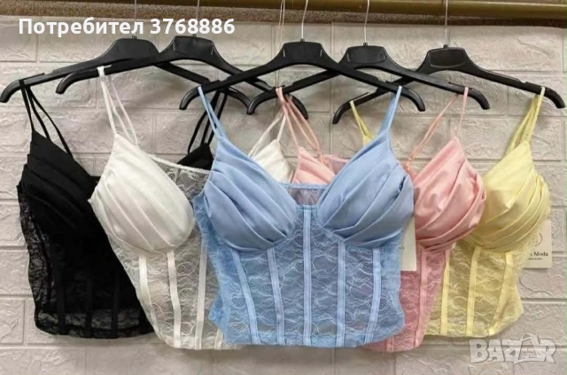 Топ с дантела 🤍 Връзва се прекрасно с новите ни сака с дантела 🌸 