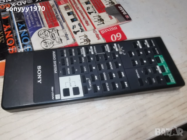 SONY RM-U33AV AUDIO REMOTE-ВНОС SWISS 2112251138, снимка 4 - Ресийвъри, усилватели, смесителни пултове - 52864286
