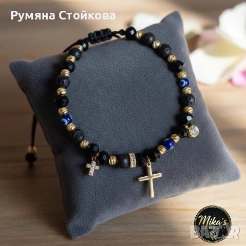 Гривни и броеници на конец, снимка 9 - Гривни - 53883829