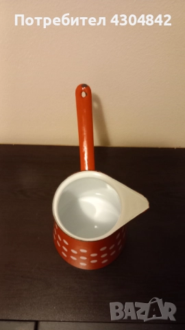 Емайлирано руско джезве , снимка 3 - Съдове за готвене - 52188038