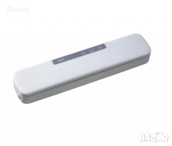 Уред за вакуумиране, бял/ черен с 5 торбички, снимка 2 - Аксесоари за кухня - 54254604