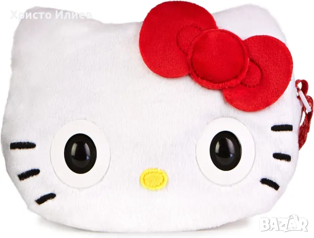 Интерактивна Детска чанта Purse Pets Hello Kitty Хелоу Кити с мигащи очи и звуци, снимка 5 - Други - 48630296