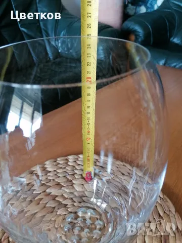 Кристална ваза "Bohemia", снимка 4 - Вази - 49615842