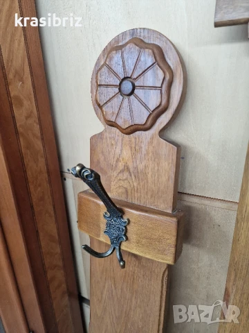 К-т Масивна Закачалка с Огледало с етажерка-внос от Германия!, снимка 3 - Други - 50642381