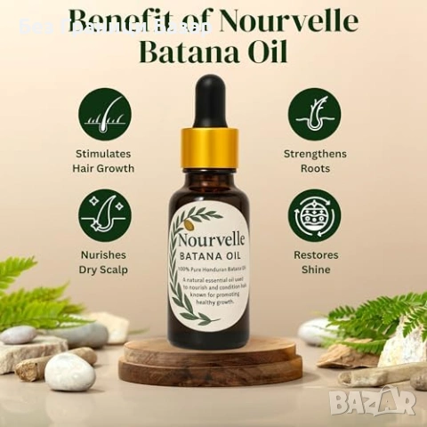 Ново Масло от батана за коса против изтъняване блясък и подхранване 20мл, снимка 4 - Продукти за коса - 53889400