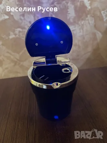 Пепелник за кола с Лед осветление, снимка 7 - Аксесоари и консумативи - 49394022