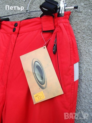 Продавам нов дамски червен качествен скиорски панталон Oakley размер L: талия в см: 73/81, ханш 113,, снимка 3 - Зимни спортове - 30698885