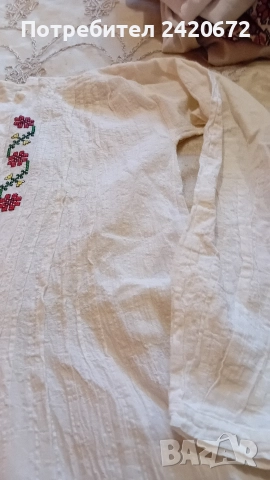 автентична  кенарена риза за  носия, снимка 2 - Други - 52823678