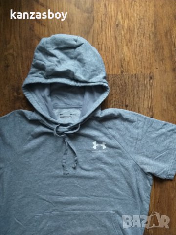 Under Armour Men's UA Rival Fleece Short Sleeve - страхотно мъжко горнище , снимка 6 - Спортни дрехи, екипи - 39246226