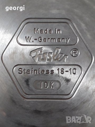 Немска тенджера Fissler, снимка 7 - Прибори за хранене, готвене и сервиране - 31454068