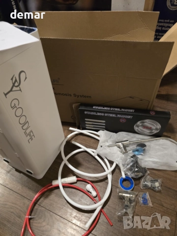SYGOODLIFE пречиствател за вода с обратна осмоза,висок дебит,компактен, снимка 9 - Други стоки за дома - 51699647