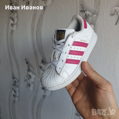 adidas Originals Infant Superstar Foundation  номер 29,5-30, снимка 7 - Детски маратонки - 40231737