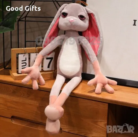 Голяма плюшена играчка 60см Горски Животни Заек Лъв Маймуна Тигър и др, снимка 5 - Плюшени играчки - 48422987