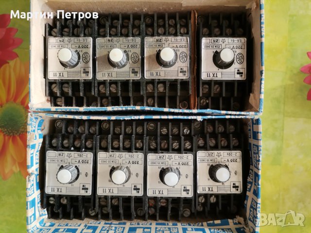 Реле за време Modurel, снимка 6 - Резервни части за машини - 38804366