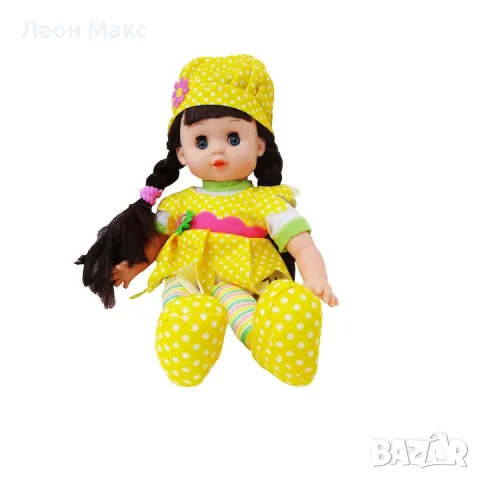 Кукла Фея на цветята 30см, текстилно тяло, мека кукла , снимка 2 - Кукли - 48389726