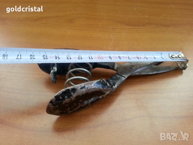 Стара сарашка ножица клъцка, снимка 2 - Антикварни и старинни предмети - 38486152