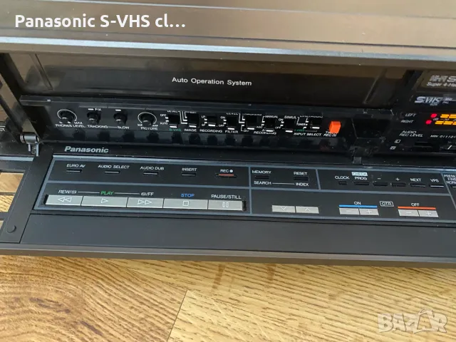 Panasonic S-VHS NV-FS1 HQ ,Hi-Fi stereo , снимка 9 - Плейъри, домашно кино, прожектори - 49698897