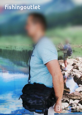Рибарска чанта за спининг за носене на кръста Osako OS0035, снимка 10 - Такъми - 39793227