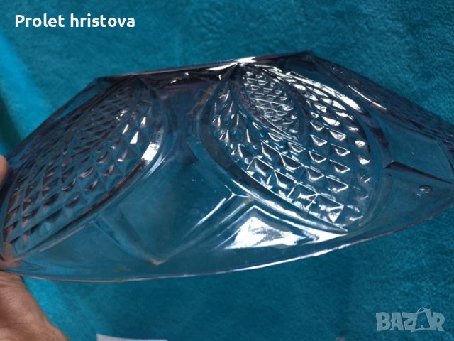 Красива чиния , лила, снимка 1