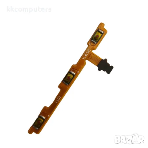 Лентов кабел Бутон включване контрол звук за Huawei Y6 (2018) Honor 7A on/off / Volume Баркод : 5626